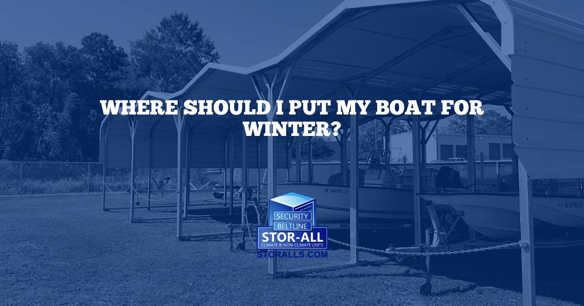 Where Should I Put My Boat for Winter?