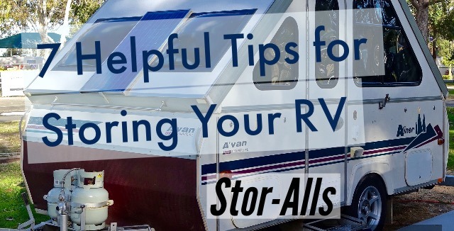 7 Helpful Tips For Storing Your RV