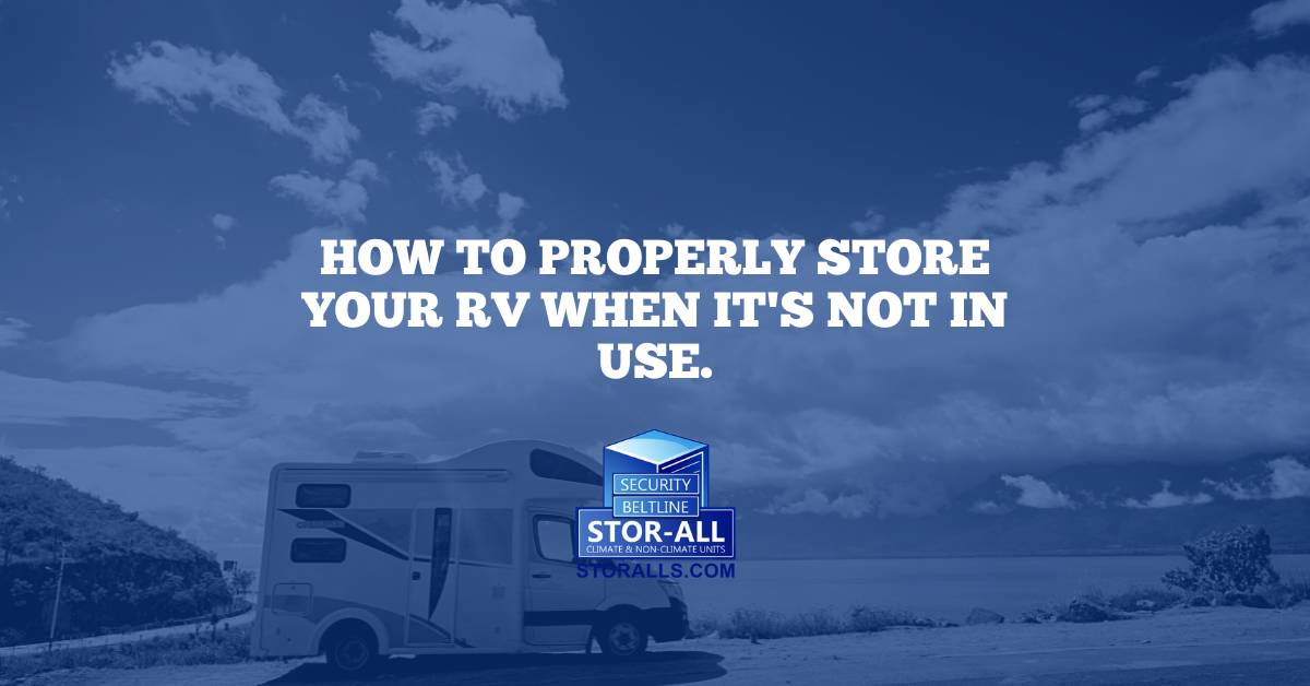 How to Properly Store Your RV When It's Not in Use