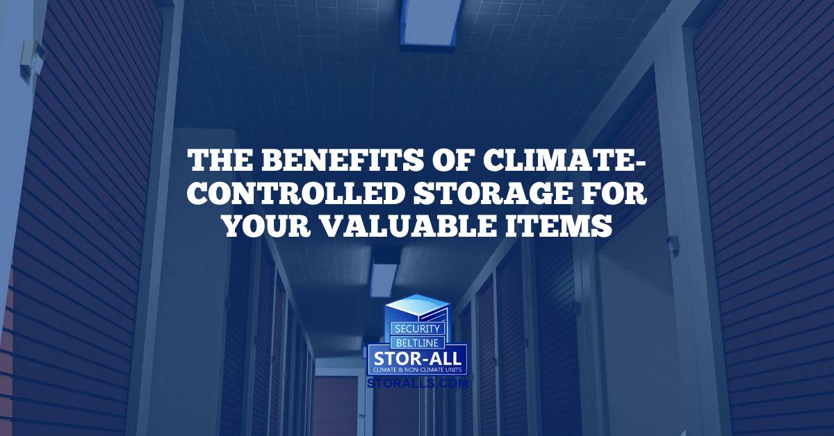 The Benefits of Climate-Controlled Storage for Your Valuable Items